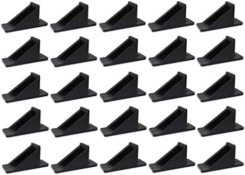 JSP Manufacturing V2-MINI Roof Guard Snow Guard Prevent Sliding Ice Snow Stop Buildup Plastic Multipack-Multicolor (75, Black)