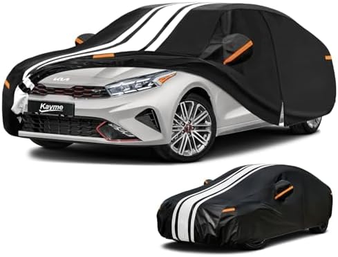 Kayme Heavy Duty Car Cover Custom Fit for Kia Forte (2009-2026)