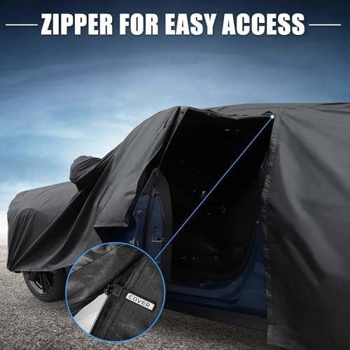 X AUTOHAUX Waterproof Full Car Cover for Nissan X-Trail 2010-2025 210D-PU