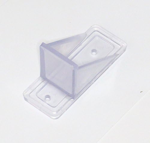V2-MINI Roof Guard Snow Guard Prevent Sliding Ice Snow Stop Buildup Plastic Multipack-Multicolor (50, Clear)