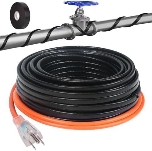 30FT Pipe Heating Cable for Water Pipes, Heat Tape for Water Pipe