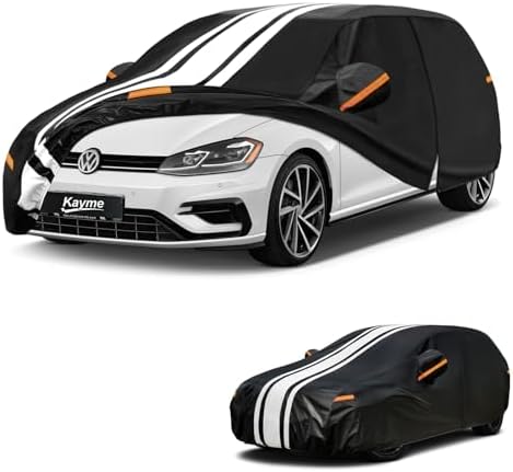 Kayme Heavy Duty Car Cover Custom Fit for Volkswagen Golf (2003-2026)