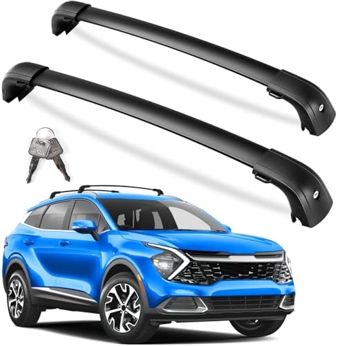 KINGGERI Roof Rack Cross Bars for 2016-2026 KIA Sportage SX & SX Prestige