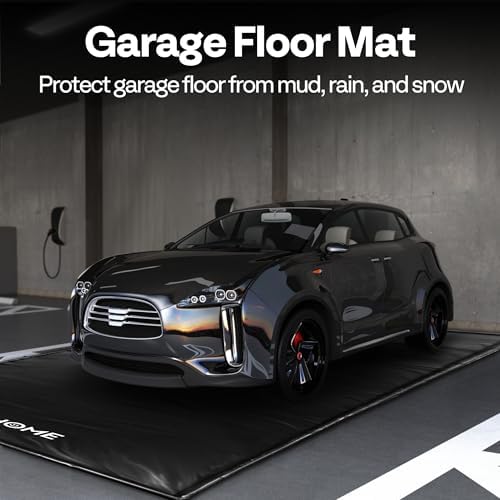 VIVOHOME Garage Floor Mat 7'9" x 16' Containment Mat with Stay Put Corner