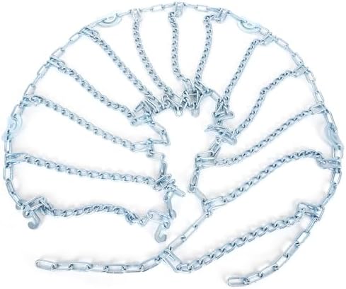 SCITOO Snow Chains for Passenger Car, Pickup, Trucks, SUV