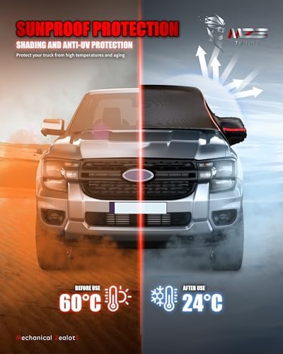 MZS 600D Waterproof Outdoor Truck Cab Cover for Maverick/Ranger 2019-2026