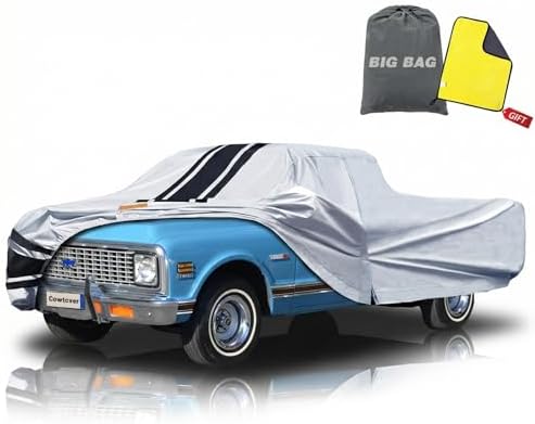Waterproof Heavy Duty Truck Cover.See Size Chart.Size M