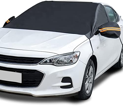 AstroAI Windshield Cover for Ice and Snow, Frost Protector Car Snow Cover