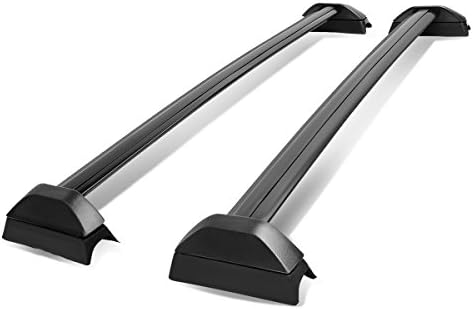 Auto Dynasty Roof Rack Cross Bars Compatible with 2002-2006 Honda CRV CR-V, 75lbs Rooftop Cargo Bars Aluminum Anti-Corrosion Bolt-On Roof Rails for Luggage Bike Kayak Racks