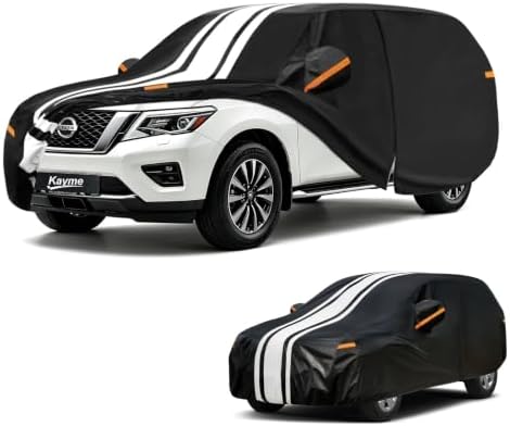 Kayme Heavy Duty Car Cover Custom Fit for Nissan Pathfinder (2005-2026)