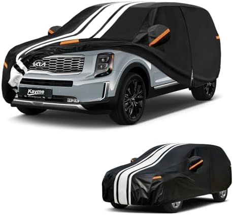 Kayme Heavy Duty Car Cover for Kia Telluride (2019-2026) Waterproof