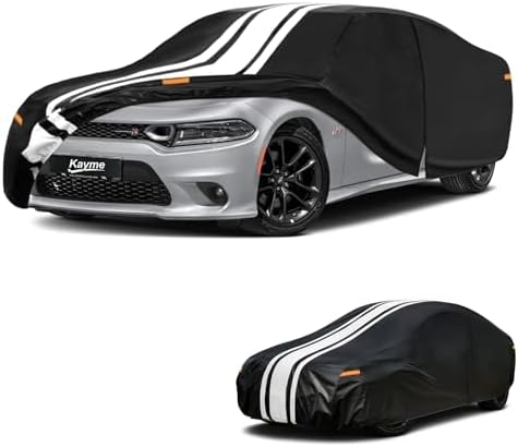 Kayme Heavy Duty Car Cover Custom Fit for Dodge Charger (2005-2026)