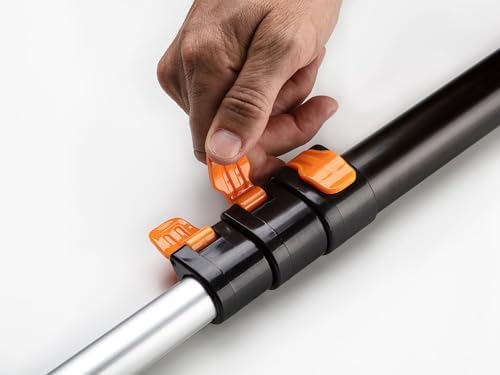 5-18 ft Long Telescopic Extension Pole, Multi-Purpose Extendable Pole