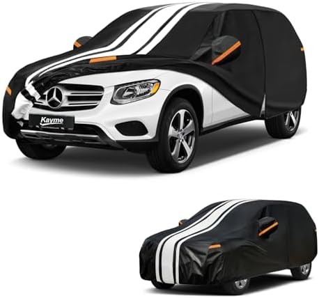 Kayme Waterproof Car Cover for Mercedes Benz GLC Class Heavy Duty