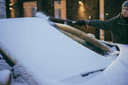 Fiskars Plus Car Snow Brush and Ice Scraper Short 63cm