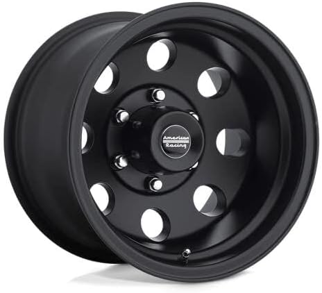 American Racing AR172 BAJA 15X8 5X4.5 5.29 20mm SATIN BLACK - AR1725866B