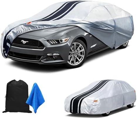 10-Layer Car Cover Waterproof All Weather for Automobiles