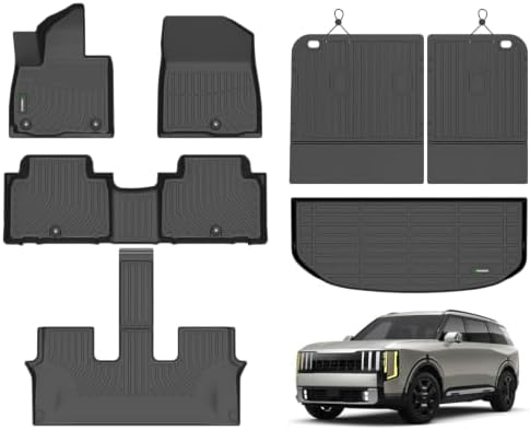 ANBINGO® Floor Mats & Cargo Liner for 2027 Kia Telluride (Gas Only)