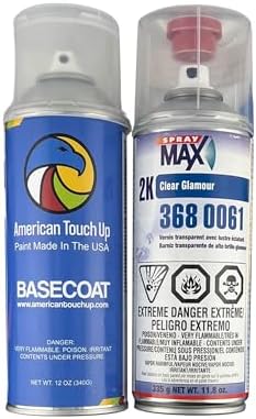 American Touch Up Paint Compatible with Toyota | UA46/UCA46 Light Grayish Beige Metallic | Spray Paint - Basecoat/2K Spraymax