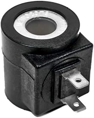 3PK Snow Plow Valve Coil with 2 Spade Terminals Replacement for Fisher 7639 & Western 49230
