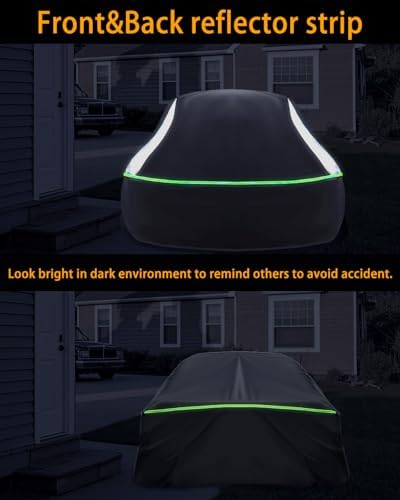 Full Enclosed Truck Cover Waterproof All Weather Fit Length 212-226 inch