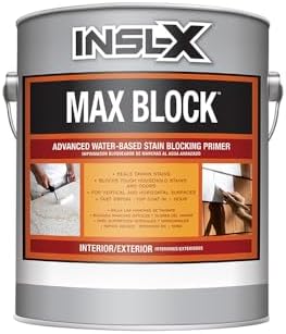 Insl-X Max Block Advanced Water-Based Stain Blocking Primer, Gallon