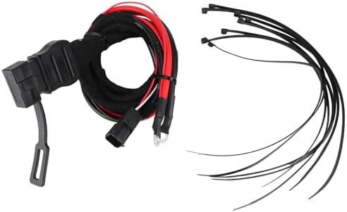 4 Pin Truck Side & Plow Side Battery Cable Wiring Harness 42014 42015 Battery Cable Set Compatible for Western Fisher Snowex V-Blade