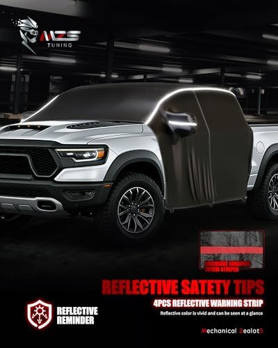 MZS 600D Waterproof Cab Cover for RAM 1500 2500 3500 Crew Cab 2010-2023