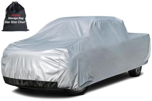 Kayme Truck Cover Waterproof All Weather See Vehicle Size Chart, Size T6