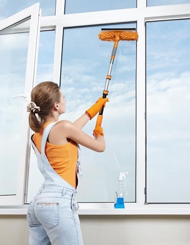 1.5-3 ft Long Paint Roller Extension Pole, Multi-Purpose Telescopic Handle