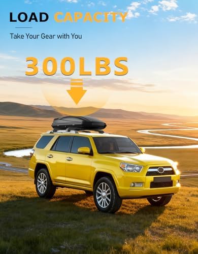 Tuyoung 300lbs Lockable Roof Rack Cross Bars for Toyota 4Runner 2010-2024