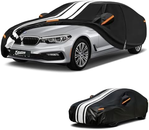 Kayme Heavy Duty Car Cover Custom Fit for BMW M5 5 Series (2003-2026)