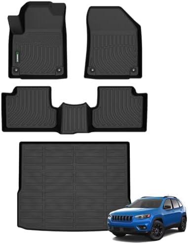 ANBINGO® Floor Mats & Cargo Liner for Jeep Cherokee 2014-2023