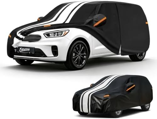 Kayme Heavy Duty Car Cover Custom Fit for Kia Soul (2009-2025)