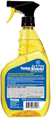 Prestone AS246 Ice and Frost Shield Vehicle Glass Treatment, 32 oz.