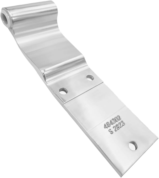 HS4502 S2623 Commercial Vehicle Three-Hole Door Hinge - 9.64x2.68x1.97in, Φ0.9, Heavy-Duty Steel, for Trucks & Buses - Durable & Precision-Made