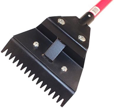 BULLY TOOLS ProShingle 10-Gauge Shingle Remover | Heavy Duty Roofing Tool for Lifting and Removing Roof Shingles | Fiberglass Handle D-Grip Nail Puller and Shingle Removal Tool | 100% Made in USA
