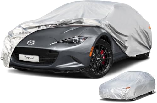 Kayme Small Car Cover See Vehicle Size Chart for Accurate Fit, Size C1