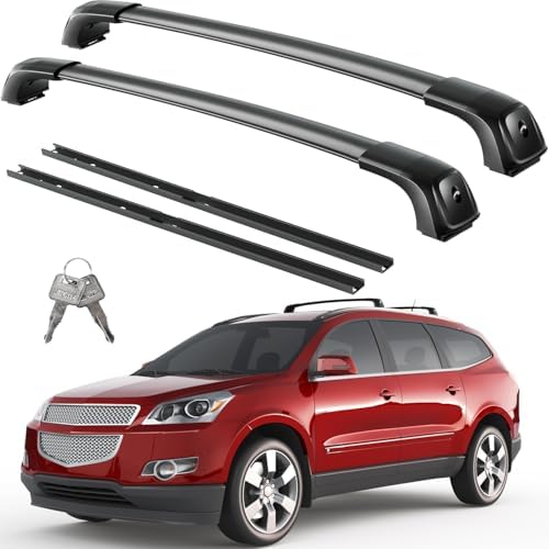 Roof Rack Cross Bars+Side Rails Fit for 2009-2017 Chevy Chevrolet Traverse