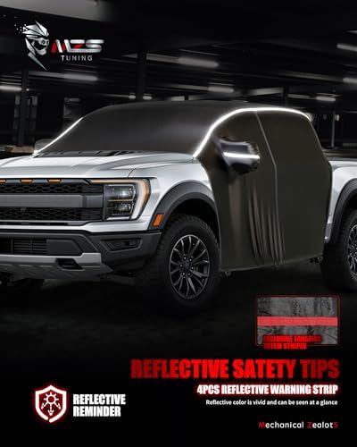 MZS 600D Waterproof Outdoor Cab Cover for F150 F250 Super Crew 2015-2026