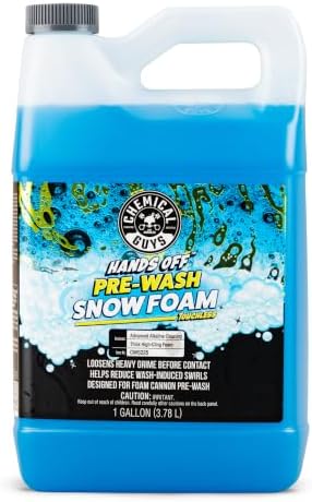 Chemical Guys, Snow Foam Pre Wash Car Wash Soap for Foam Cannons, 1 Gallon