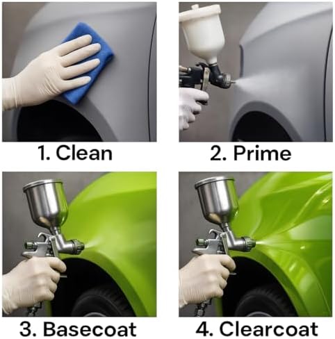 LiME LiNE Automotive Basecoats, 1k Urethane Base Coat Color (Primary Basecoat 3Pints)