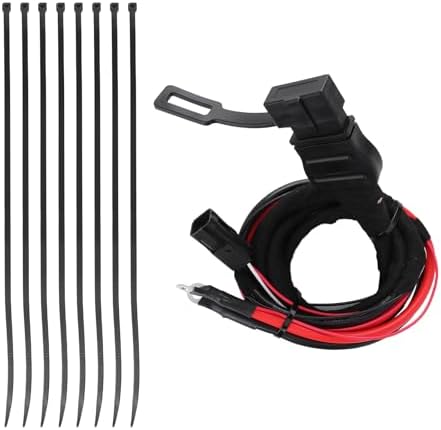 4 Pin Truck Side & Plow Side Battery Cable Wiring Harness 42014 42015 Battery Cable Set Compatible for Western Fisher Snowex V-Blade