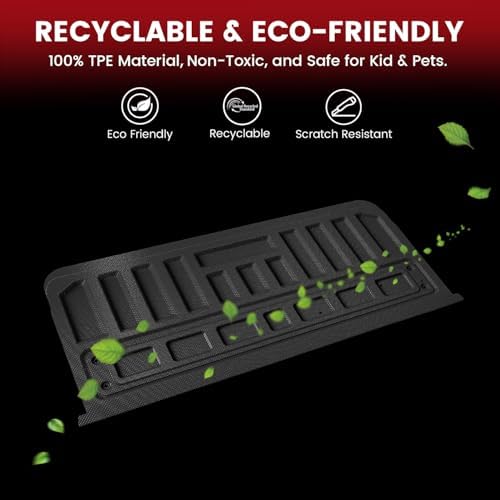 LASFIT Tailgate Mat for Ford Ranger 2023 2022 2021 2020 2019 Tailgate Cover
