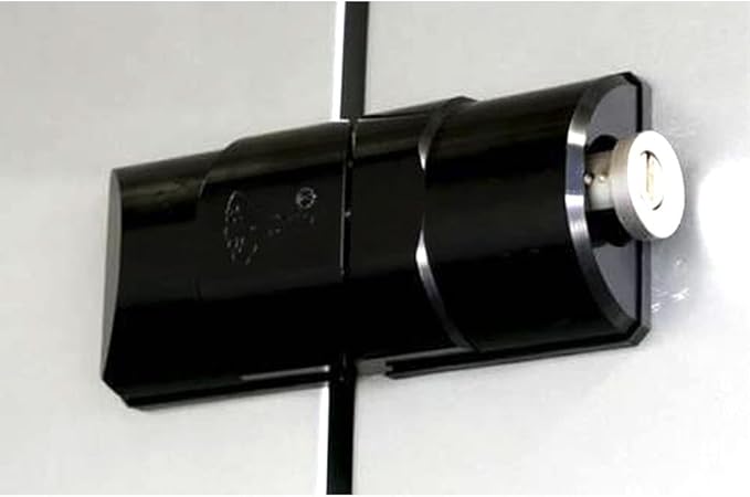 ArmaDLock - sliding door lock - universal anti-theft device for vans and commercial vehicles | Dimensions: 15.5 x 6.4 x 3.2 cm | Material: high-precision aluminum