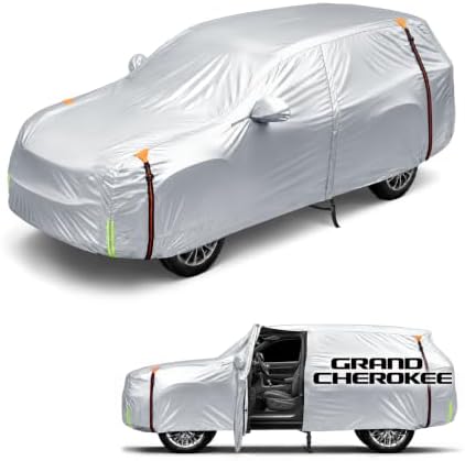Wigoo Jeep Grand Cherokee Car Cover 1999-2026, Waterproof All Weather
