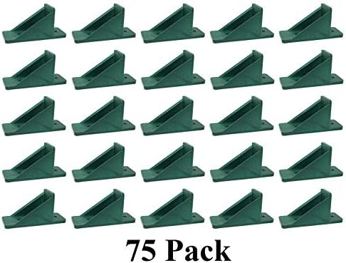 V2-MINI Roof Guard Snow Guard Prevent Sliding Ice Snow Stop Buildup Plastic Multipack-Multicolor (75, Green)