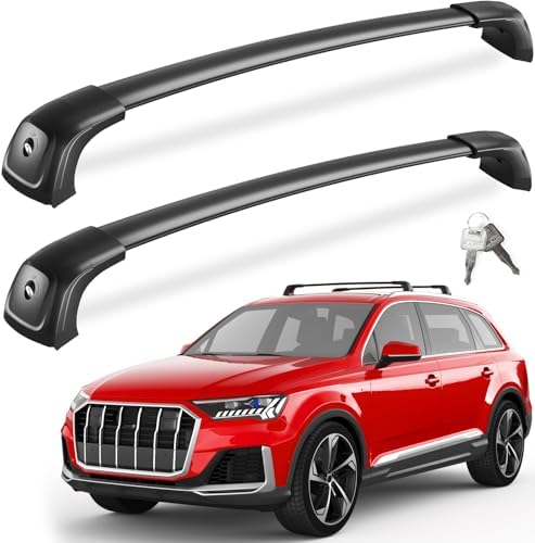 FengYu 330lbs Roof Rack Cross Bars for Audi Q7 2016-2026 (with Side Rails)
