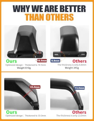 KINGGERI 300lbs Roof Racks Cross Bars for Jeep Compass 2018-2026