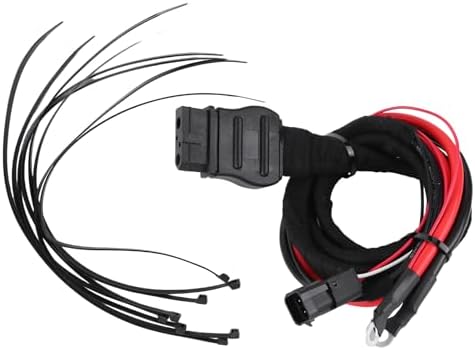 4 Pin Truck Side & Plow Side Battery Cable Wiring Harness 42014 42015 Battery Cable Set Compatible for Western Fisher Snowex V-Blade
